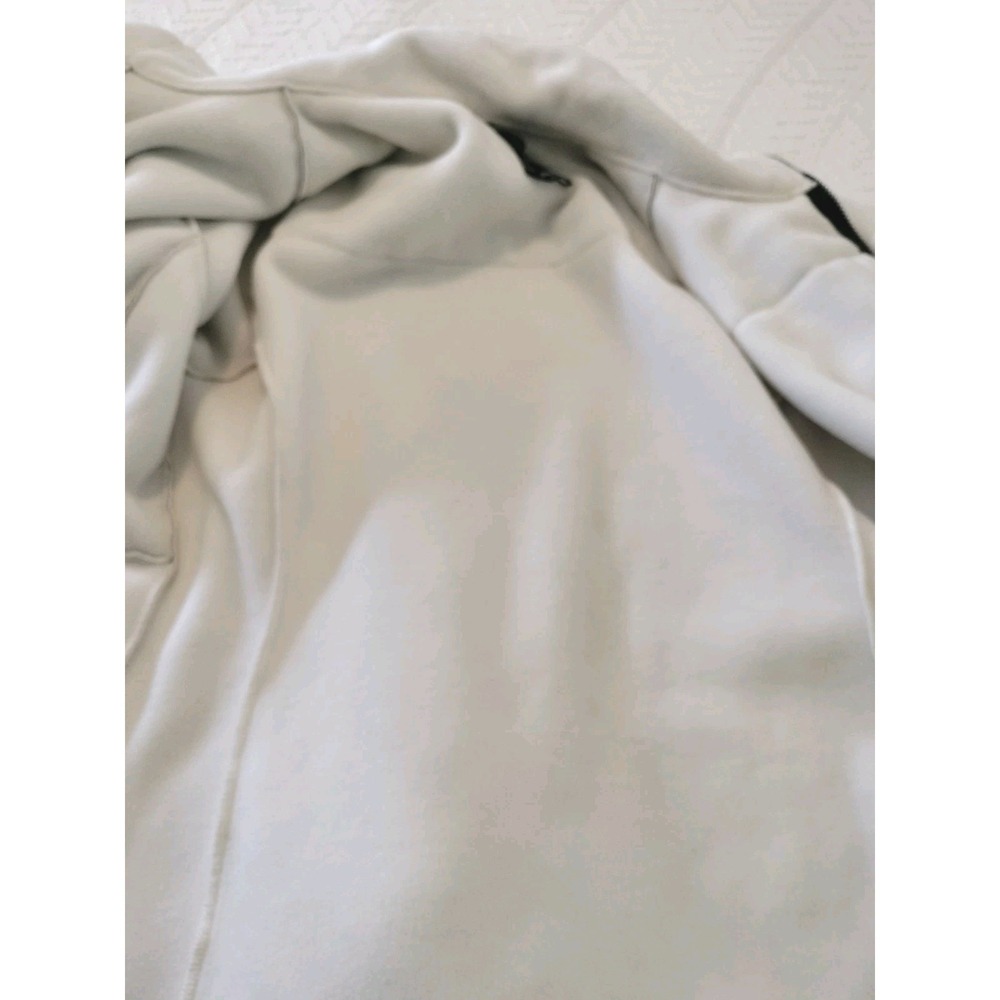 TNF The North Face Denali Fleece Jacket Womens XL White Gray Full Zip Polartec - Picture 9 of 16